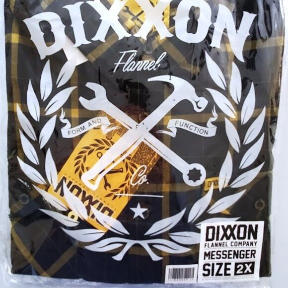 DIXXON Flannel MESSENGER Flannel Shirt - Men's 2XL - Picture 8 of 10